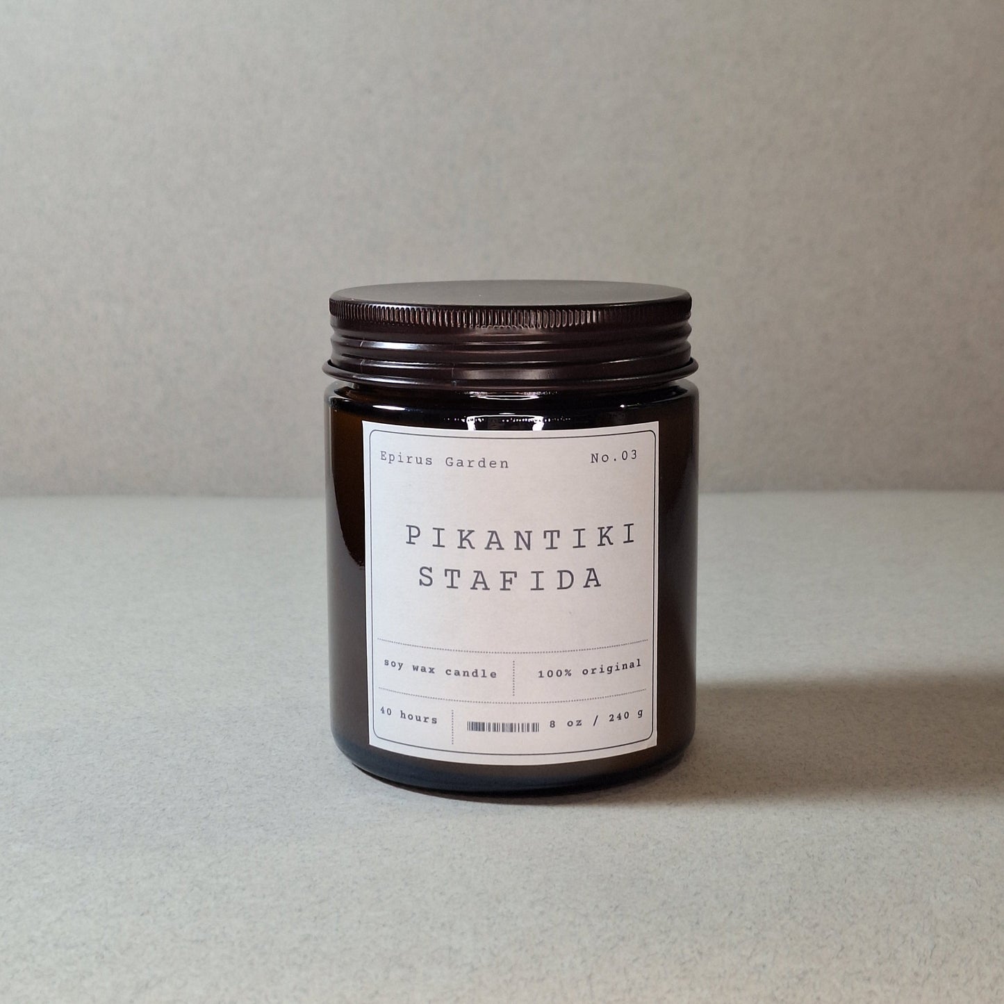 Soy Candle Pikantiki Stafida
