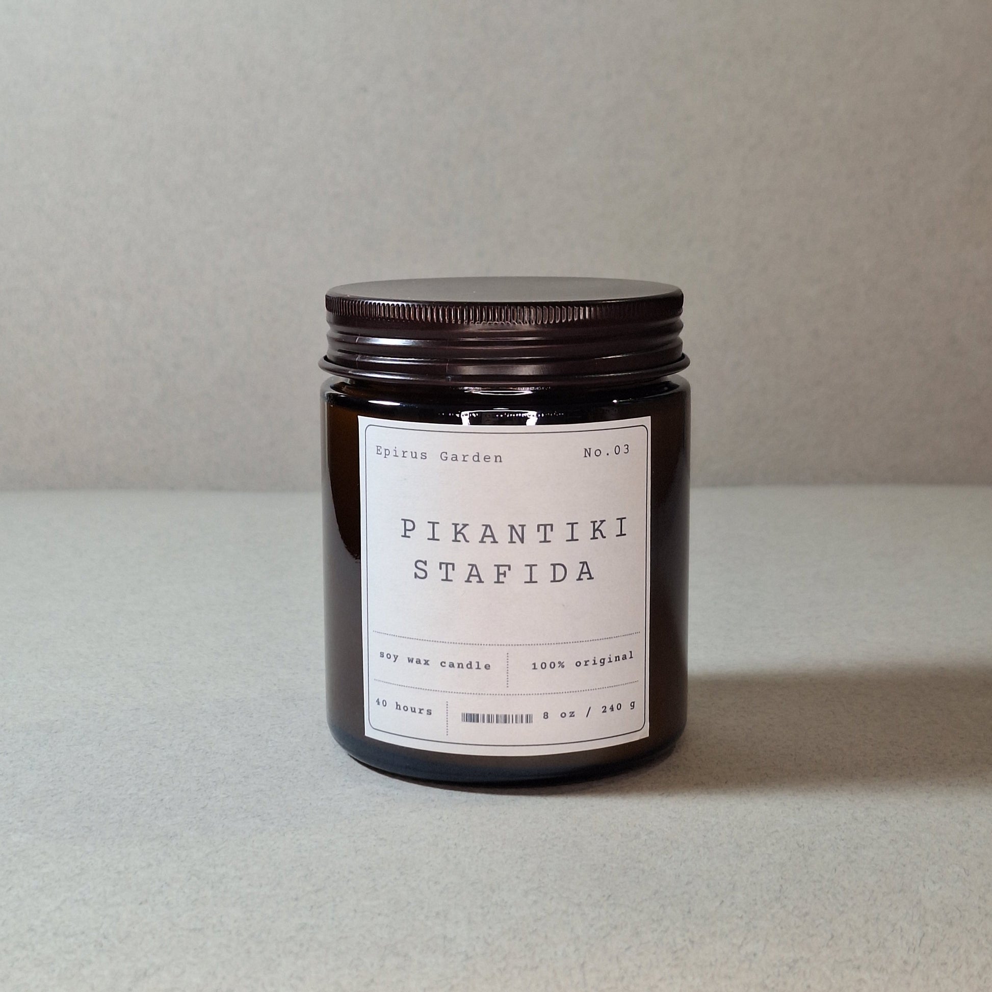 Soy Candle Pikantiki Stafida